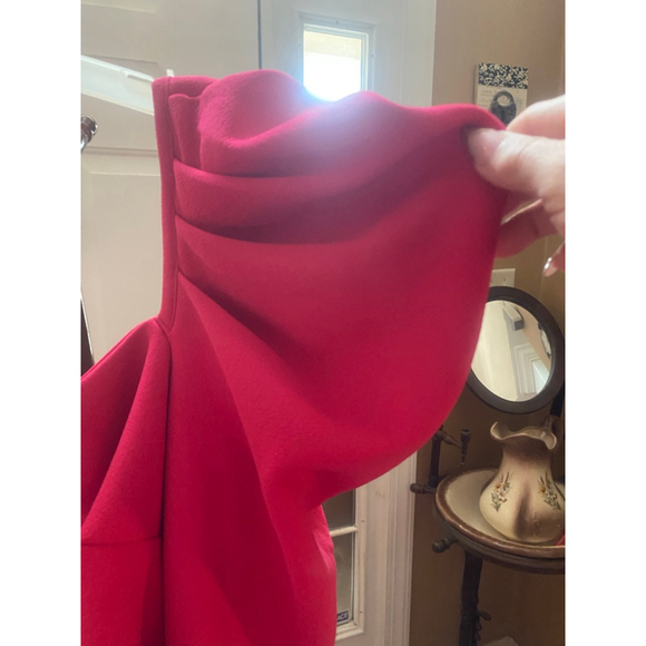 Women's New York & CO pink Asymmetrical Dress XL - Picture 6 of 10